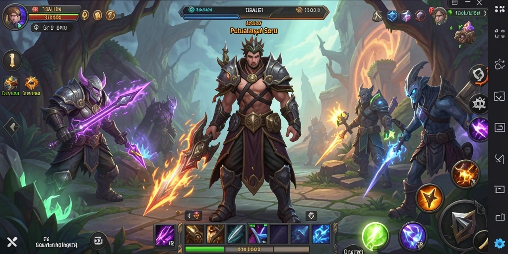 Screenshot game <strong>138ALIEN</strong> menampilkan petualangan seru dan pertarungan yang dinamis.