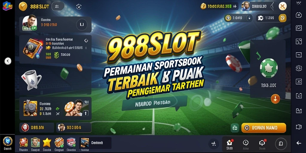 Tampilan gameplay menarik dari 988SLOT dengan berbagai opsi taruhan.