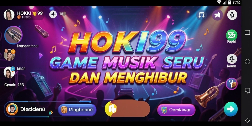 Gameplay seru HOKI99 dengan banyak pilihan lagu.