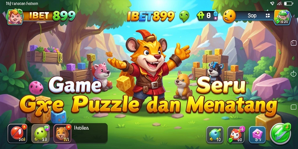 Tampilan gameplay puzzle yang menantang dan mengasyikkan.