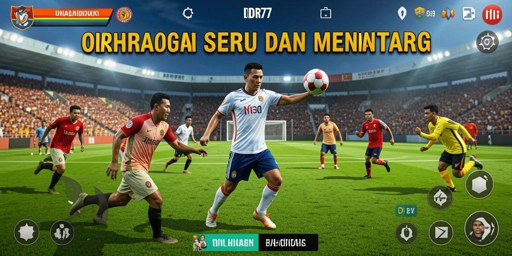 Tampilan gameplay seru dan menantang dalam IDR77.