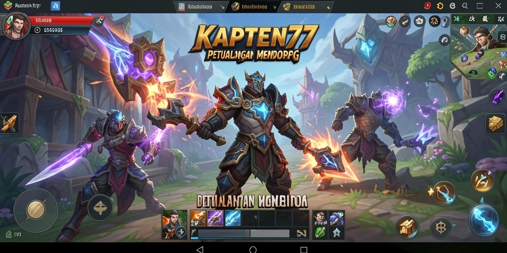 Gameplay seru dalam dunia petualangan KAPTEN77.