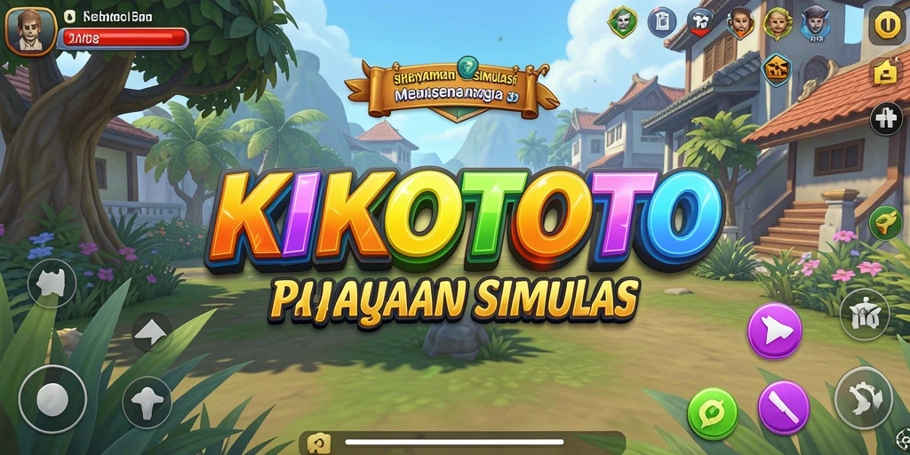 Tampilan gameplay KIKOTOTO yang seru dan interaktif.