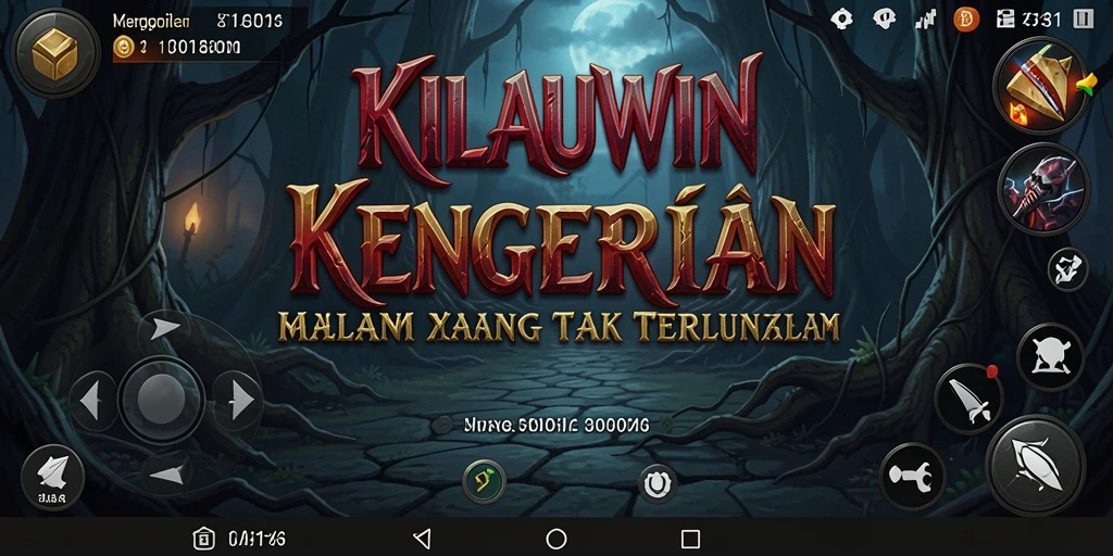 Screenshot menegangkan dari gameplay KILAUWIN yang mengerikan.