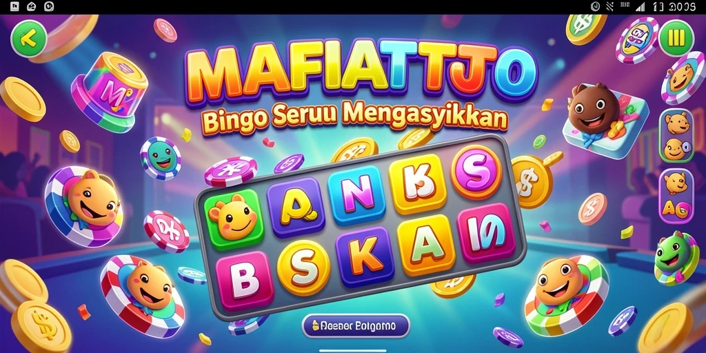 Screenshot gameplay MAFIATOTO menampilkan suasana permainan Bingo yang seru.