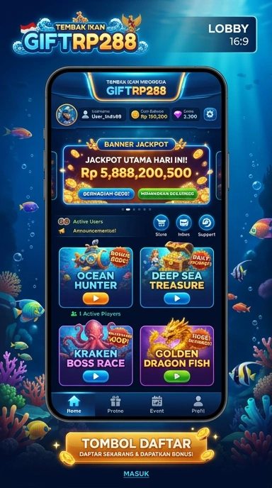 Tampilan aplikasi Pusat Unduh giftrp288 yang menarik dan modern.